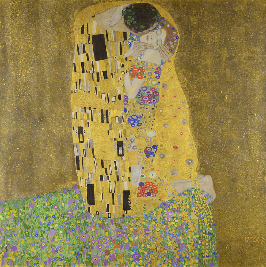 The Kiss, Gustav Klimt
Poljubc, Gustav Klimt